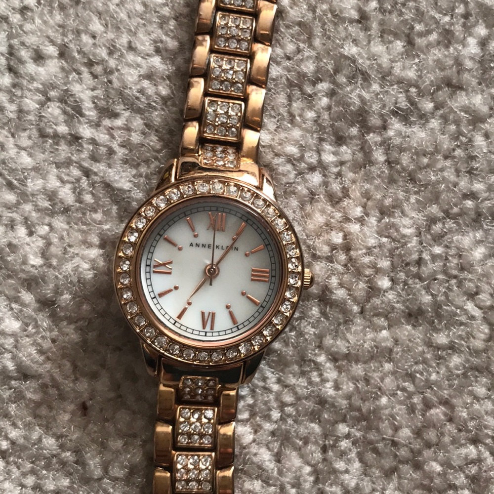 Ladies Anne Klein Gold watch